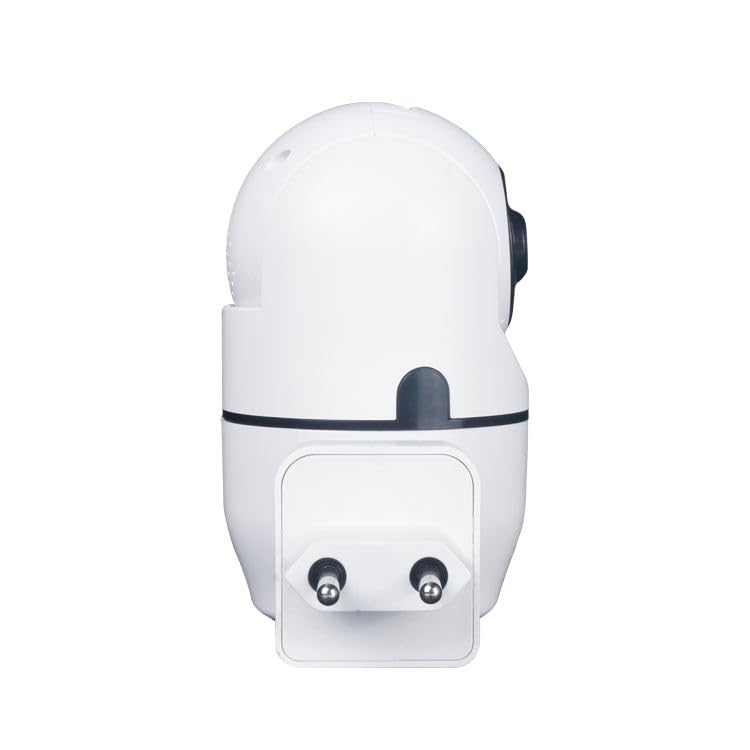 WiFi Security Camera, 1080P HD Indoor PTZ Camera with Night Vision, Two-Way Audio, Cloud Storage, SD Card Support up to 128GB, Compatible with iPhone and Android