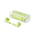 Wireless Bluetooth Earphones with Charging Case, 300mAh Battery, 5H Range, Green