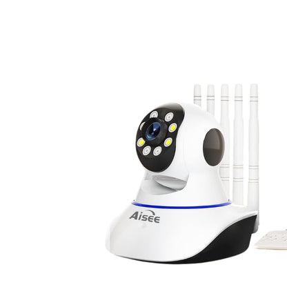 4K WiFi Security Camera, Smart Home Indoor Surveillance System with Night Vision, Motion Detection, Two-Way Audio, Cloud Storage, Remote Viewing, PTZ Control