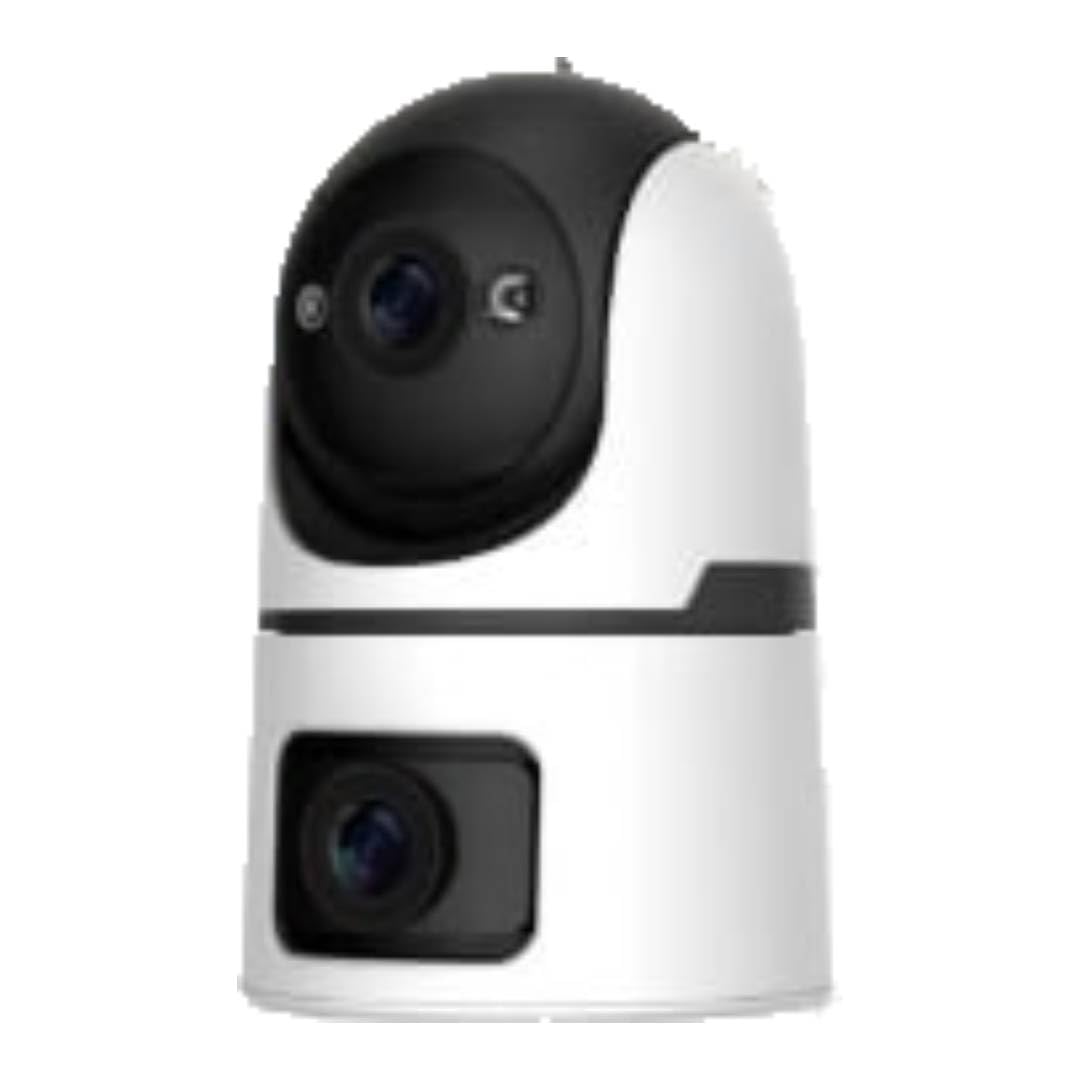 Smart WiFi Security Camera, 4K Resolution, Pan-Tilt Control, Indoor Outdoor Surveillance, Mobile App Monitoring