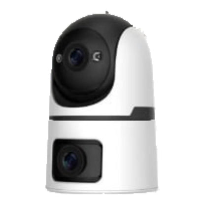 Smart WiFi Security Camera, 4K Resolution, Pan-Tilt Control, Indoor Outdoor Surveillance, Mobile App Monitoring