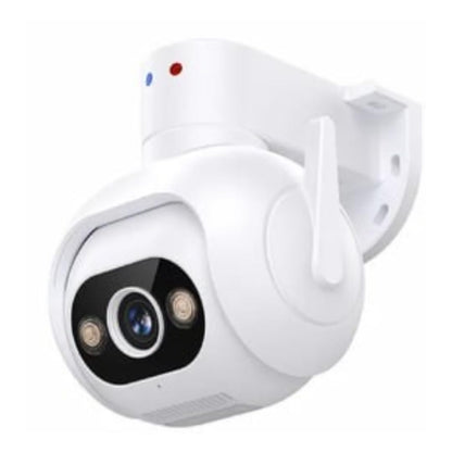 Outdoor Security Camera, WiFi Wireless CCTV, Weatherproof, Smartphone App Control, White