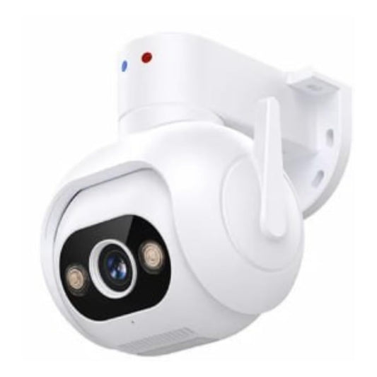 Outdoor Security Camera, WiFi Wireless CCTV, Weatherproof, Smartphone App Control, White