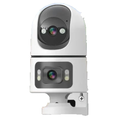 Smart Outdoor Security Camera, WiFi Dome Camera with Night Vision, Motion Detection, Mobile App Control