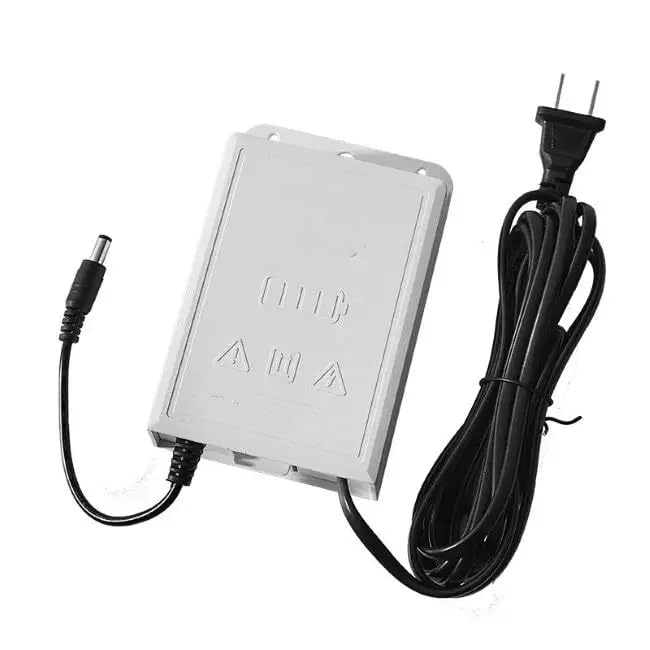 12V DC Mini UPS Power Supply for WiFi Router and CCTV Camera, 2A Output, Rainproof Design with Replaceable Battery, 24H Backup
