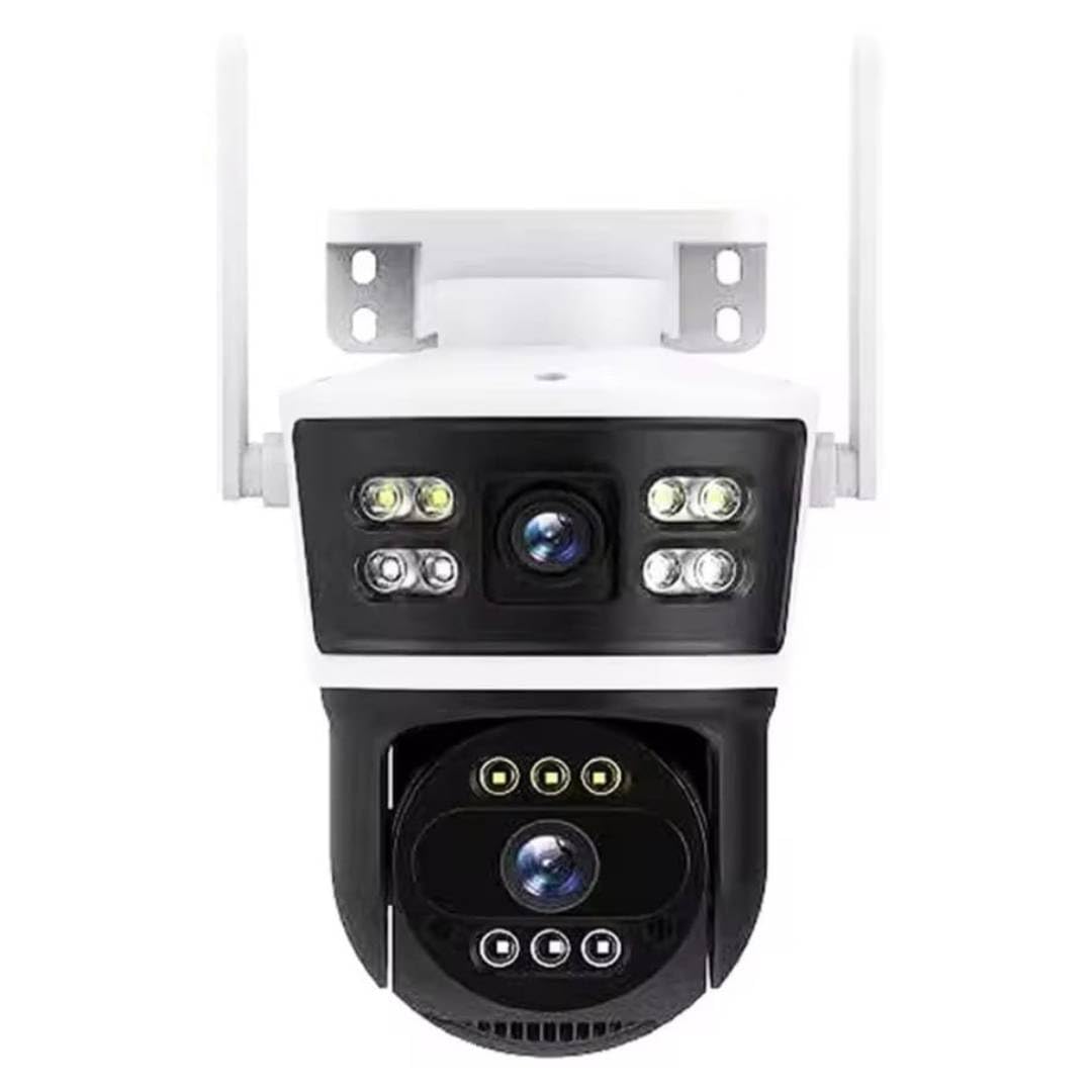 4MP FHD Outdoor Security Camera, WiFi 2.7GHz, 128GB Storage, Night Vision, App Control, Weather Resistant