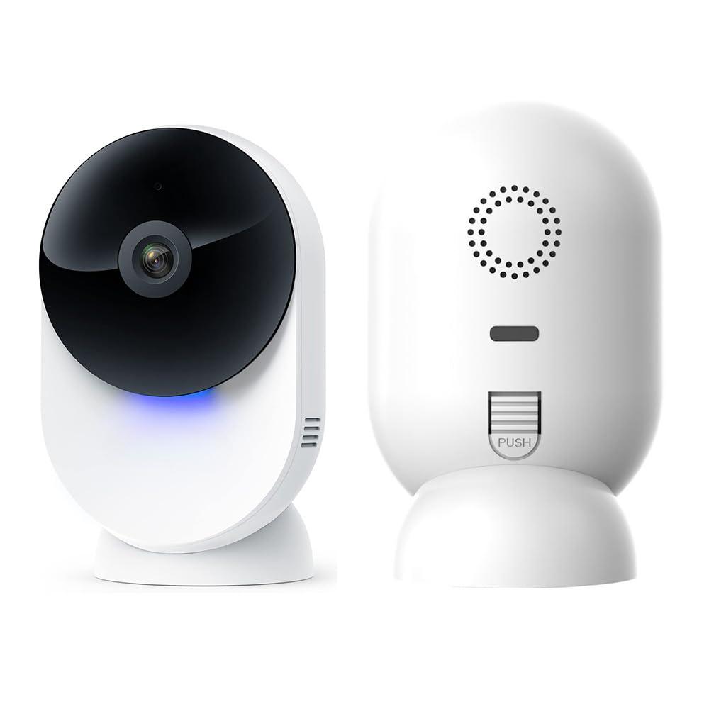 5G MiniCam Smart Indoor Security Camera, 1080P Full HD, Dual WiFi Band 2.4GHz & 5GHz, Motion Detection, Night Vision, Two-Way Audio, Cloud & SD Card Storage, Compatible with Alexa & Google Assistant