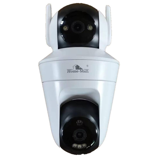 Home-Mall Smart Security Camera, Pan-Tilt Surveillance Camera, Indoor Outdoor CCTV, White