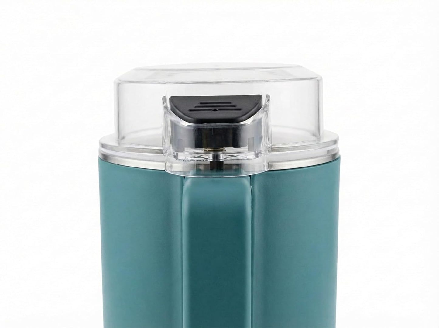 Electric Coffee and Spice Grinder with Stainless Steel Bowl, 200W Motor, Teal, Portable Multi Blade System for Beans, Masala, Herbs, Seeds and Nuts