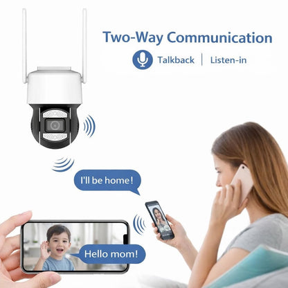 Home-Mall Outdoor Security Camera, LED Night Vision, Waterproof CCTV Surveillance System