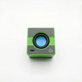 Mini Bluetooth Speaker with 360 Degree Sound, Portable Wireless Speaker with Enhanced Bass, Green, USB-C Charging, Compact Design for Travel and Outdoor Use