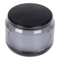RGB Bluetooth Speaker with 360 Degree Surround Sound, Multicolor LED Lighting Effects, Transparent Design, Wireless Connectivity, Mini Portable
