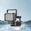 High-Intensity 15-LED Cordless Work Light, Portable Professional Grade Lighting, Rechargeable with Adjustable Mount