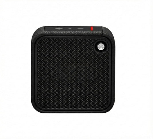 Bluetooth Speaker with Bluetooth 5.1, IP67 Water Resistant, 5W Output Power, 1200mAh Battery, Portable Wireless Speaker with Microphone, Black