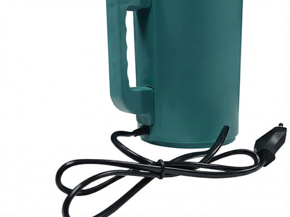 Electric Coffee and Spice Grinder with Stainless Steel Bowl, 200W Motor, Teal, Portable Multi Blade System for Beans, Masala, Herbs, Seeds and Nuts